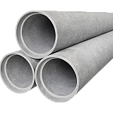 Труба безнапорная раструбная типа ТС, 3 группа, внутренний диаметр 300 мм, внешний диаметр 410 мм, L2500 мм, толщина стенки 55 мм