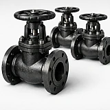 Задвижка чугун 30ч906бр Ду 125 Ру16 Тмакс=225C фл под электропривод ЛМЗ