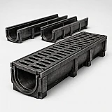 Лоток водоотводный с решёткой 0.745x0.125x0.125 мм ВЧШГ ГОСТ 3634-99