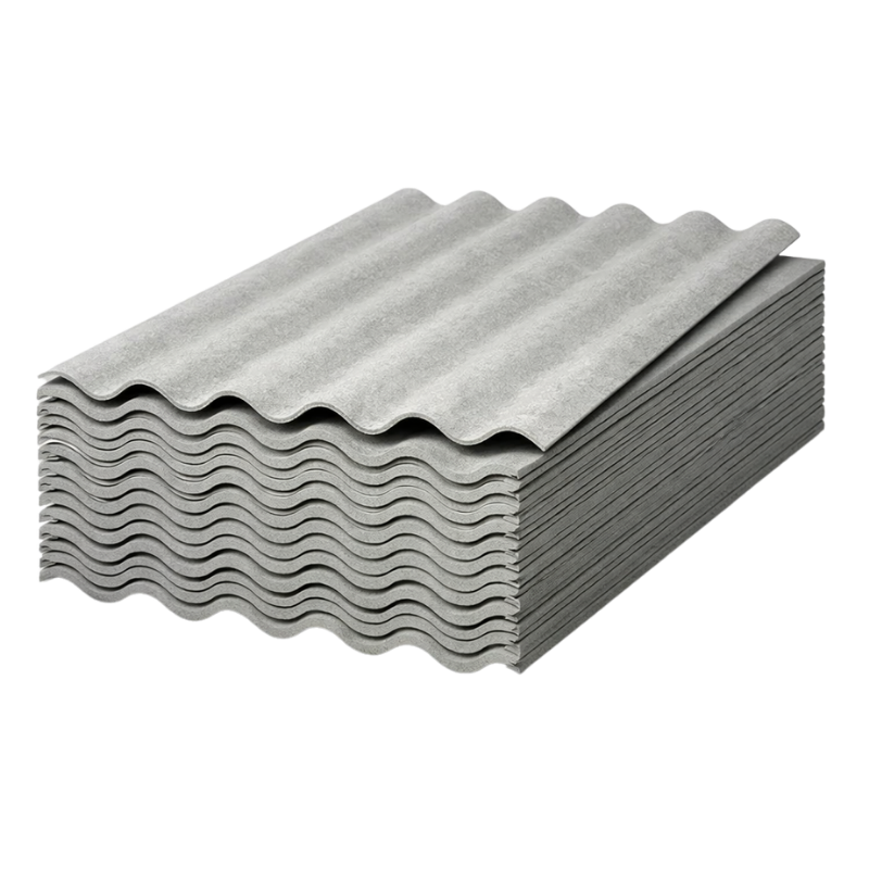 Листы асбестоцементные - фото